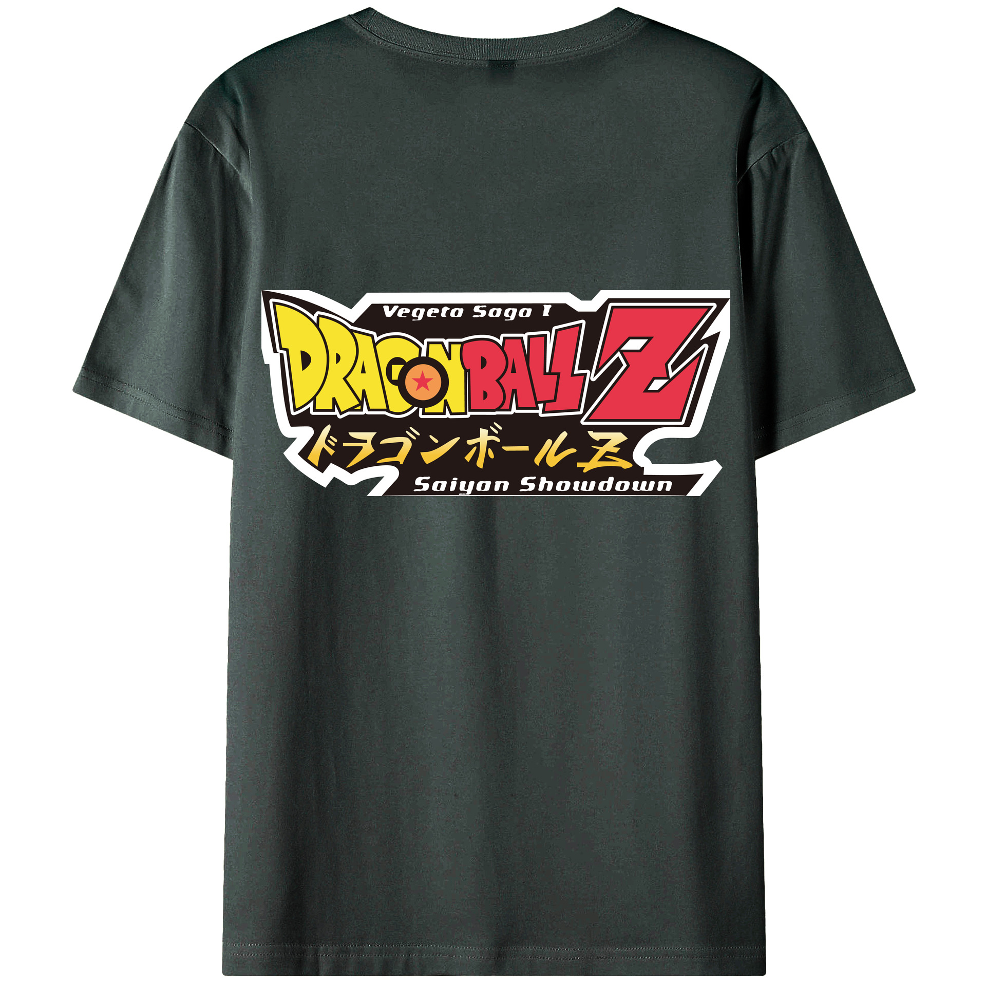 （画像用） ドラゴンボール DRAGON BALL 綿100％ メンズ半袖Tシャツ（バックプリント） 通気性